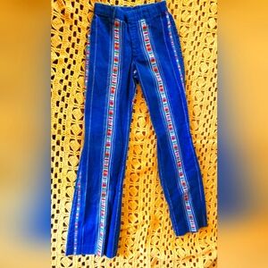 1970s Rainbow Flare Bellbottom Jeans. Some stretch!